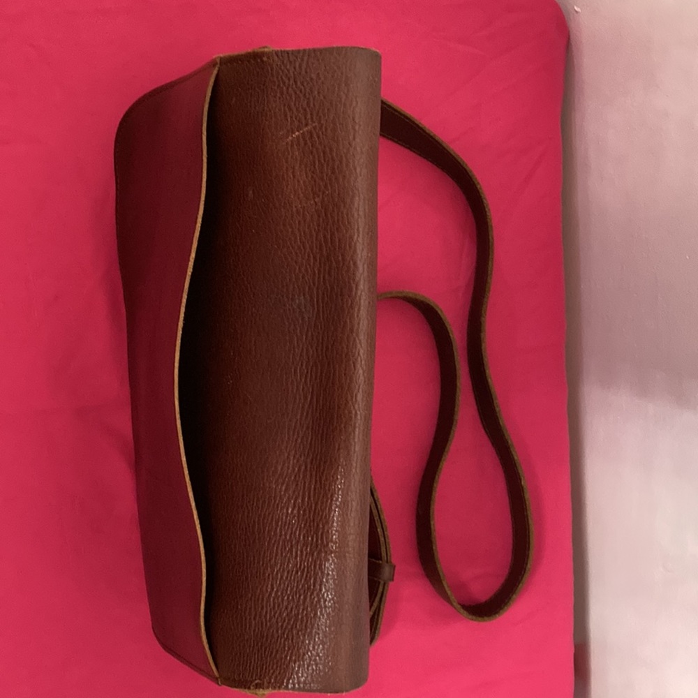 Lucky Brand Leather Bag Sz Medium - Picture 10 of 16